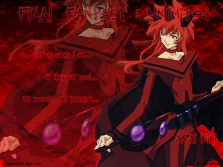 un personnage de final fantasy unlimited