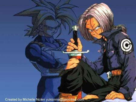 trunks normal et en super gerrier evo2